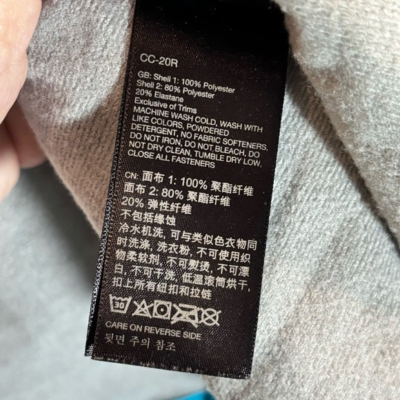 MARMOT Sz S Fleece Lined Multiple Pockets Windbreaker Cozy Pop of Colour Jacket - Picture 13 of 13